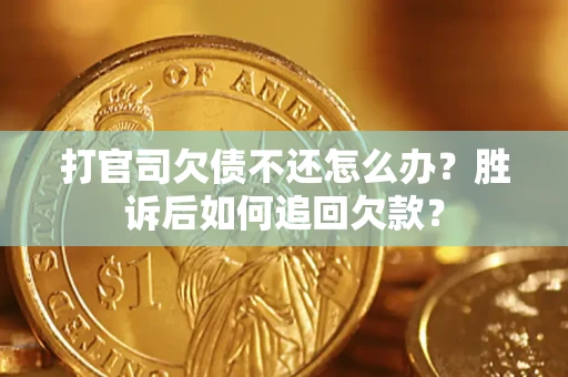 武汉打官司欠债不还怎么办？胜诉后如何追回欠款？