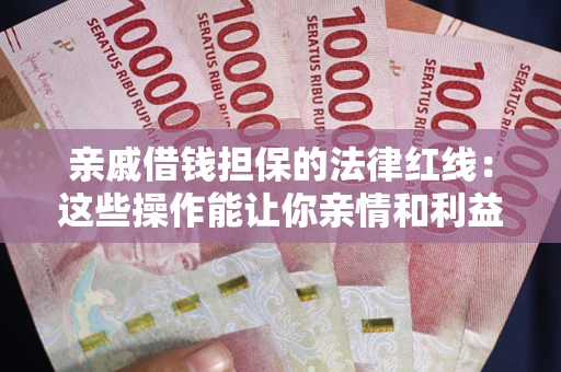武汉亲戚借钱担保的法律红线：这些操作能让你亲情和利益两不误