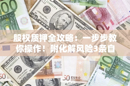武汉股权质押全攻略：一步步教你操作！附化解风险3条自救法则