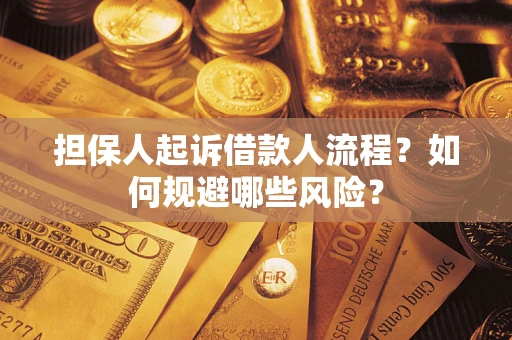 武汉担保人起诉借款人流程？如何规避哪些风险？