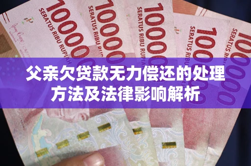 武汉父亲欠贷款无力偿还的处理方法及法律影响解析