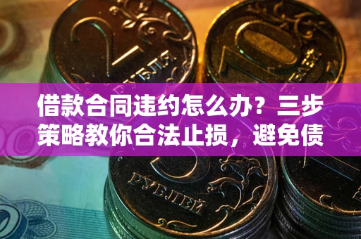武汉借款合同违约怎么办？三步策略教你合法止损，避免债务危机升级