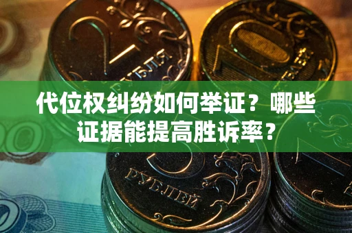 武汉代位权纠纷如何举证？哪些证据能提高胜诉率？
