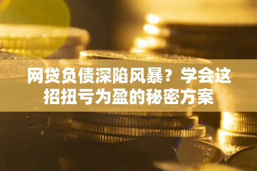 武汉网贷负债深陷风暴？学会这招扭亏为盈的秘密方案